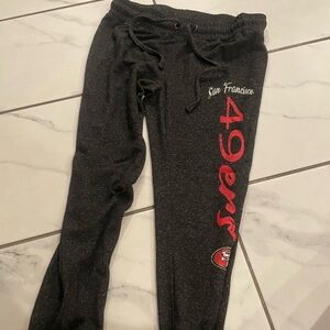 NFL 49ers Kids Charcoal Joggers